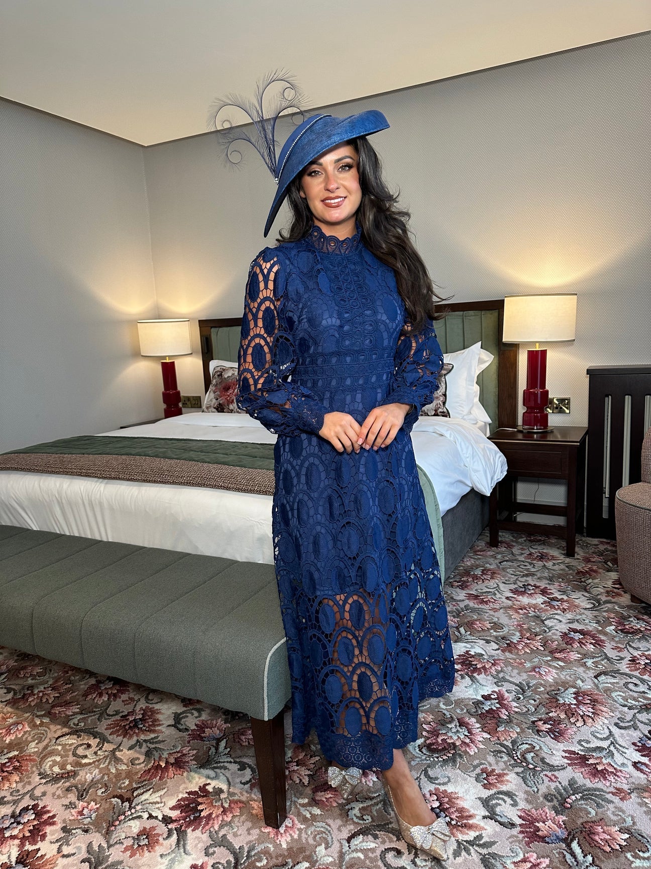 Charlotte - Romantic Elegant Midi Dress