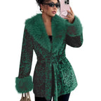 Emily Winter Leopard Coat