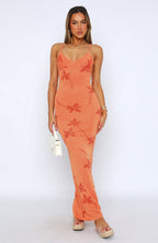 Trust Issues | Maxi Dress Orange