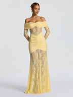 Marielle | Elegant Lace Party Gown