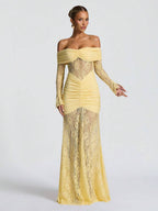 Marielle | Elegant Lace Party Gown