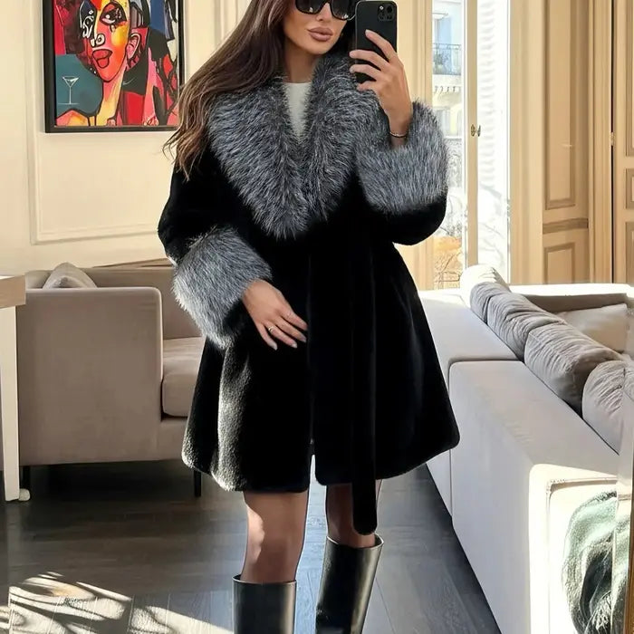 Emily Winter Leopard Coat