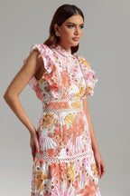Martina | Long Flower Dress