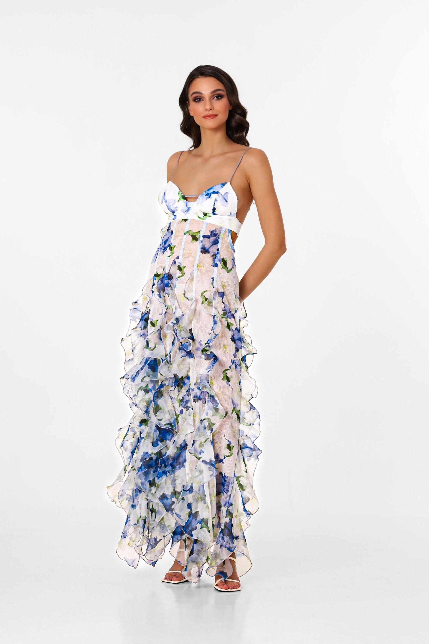 Jennifer - Floral Spring Dress