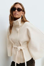 Belt cape jacket