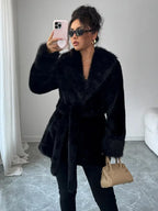 Emily Winter Leopard Coat