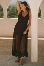 Midnight Sheer Dress