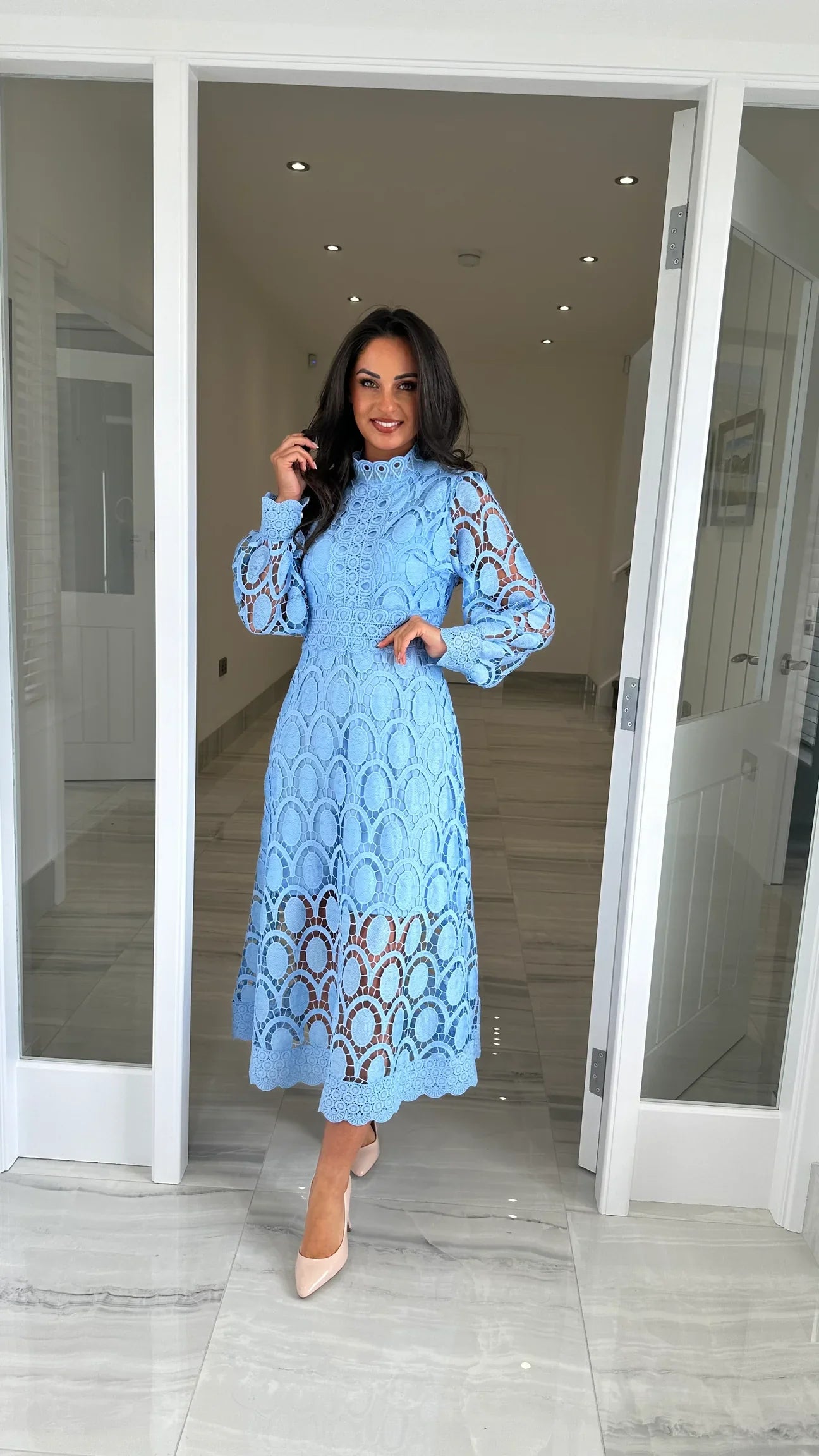 Charlotte - Romantic Elegant Midi Dress