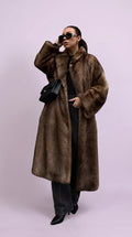 Vivienne | Fluffy Trench Coat