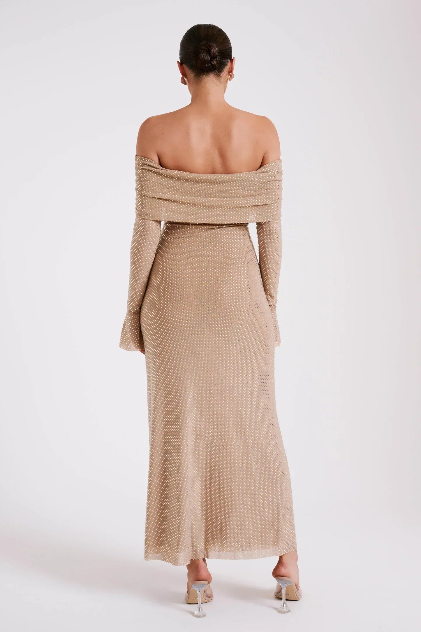 Malika | Elegant Off-Shoulder Dress