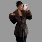 Emily Winter Leopard Coat