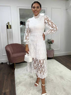 Charlotte - Romantic Elegant Midi Dress