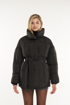 Lisa Belted Puffer Jacket