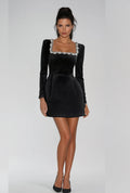 Fiona | Elegant Velvet Dress