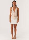 Brixton | Pearl Cowl Neck Halter Top