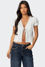 Lacey | Tie Top