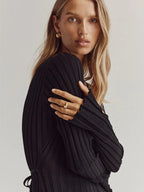 Julia | Knitted midi dress