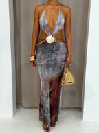 Lora Shell Maxi Dress