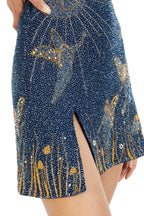 Mila Elegant Midnight Dress