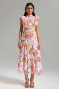Martina | Long Flower Dress