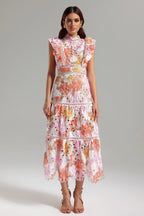 Martina | Long Flower Dress