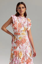 Martina | Long Flower Dress