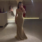 Gold Mermaid Gown