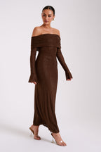 Malika | Elegant Off-Shoulder Dress