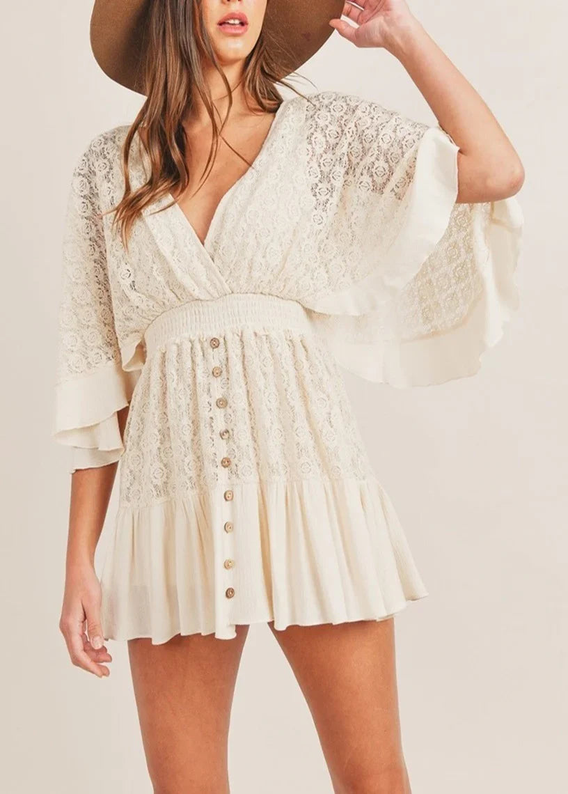 Anna Lace Jumpsuit