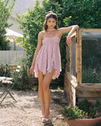 Arabella | Floral Chiffon Mini Dress