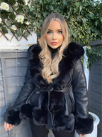 Lina | Faux Fur Winter Coat