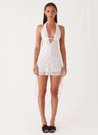 Ritz Lace Mini Dress - White