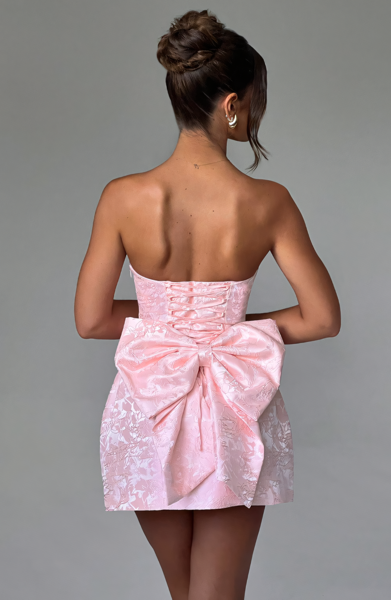 Amy Mini Dress - Blush