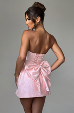 Amy Mini Dress - Blush
