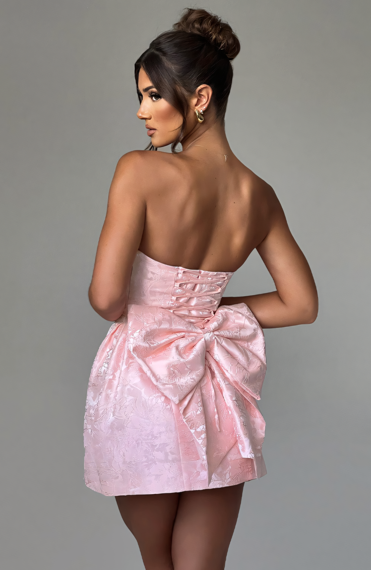 Amy Mini Dress - Blush