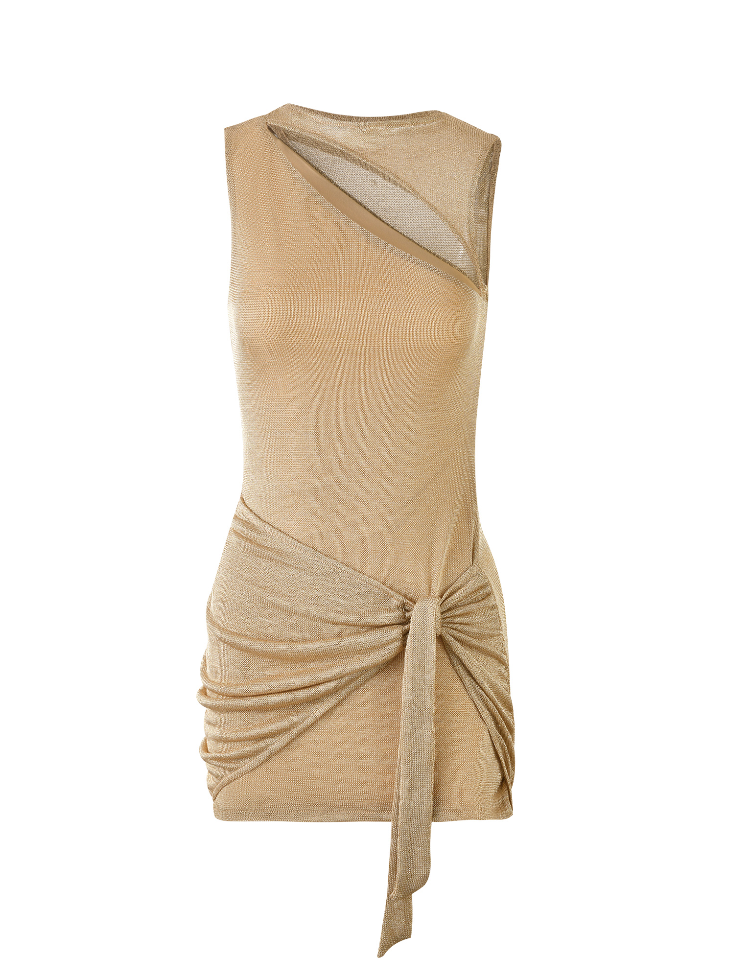 Marceline | Radiant Gold Evening Dress