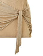 Marceline | Radiant Gold Evening Dress
