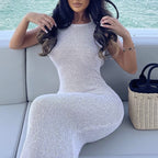 Isadora Backless Dress - Orange
