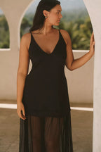 Midnight Sheer Dress