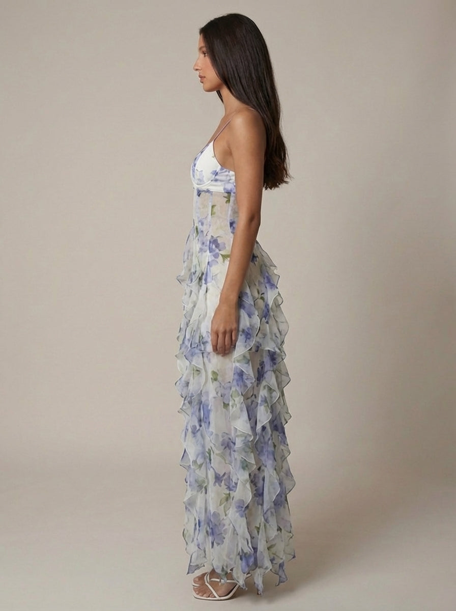 Gabrielle Ruffle Dress