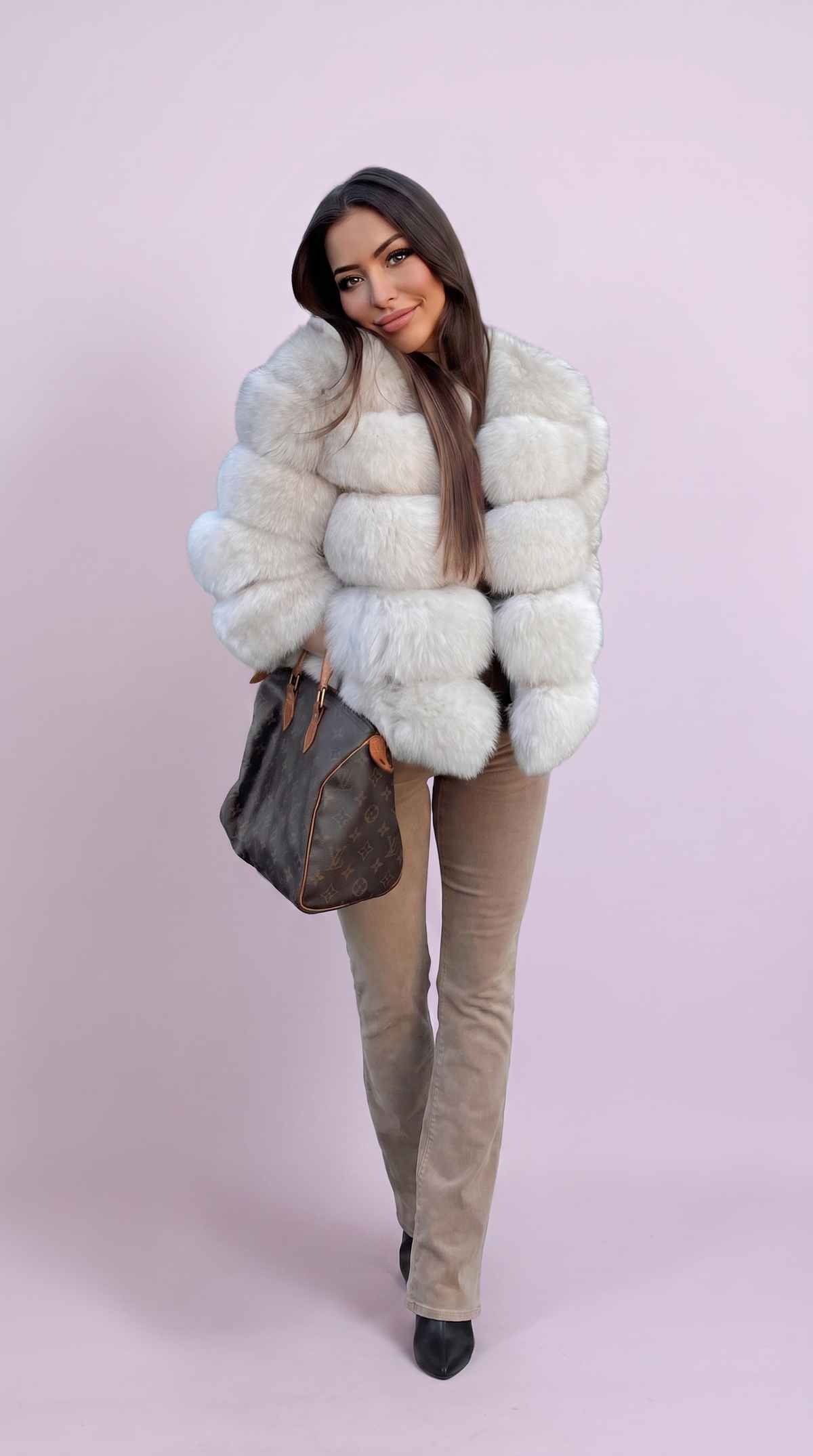 Genevieve | Luxurious Faux Fur Coat