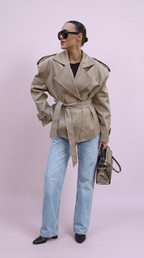 Solène | Chic Wool Coat