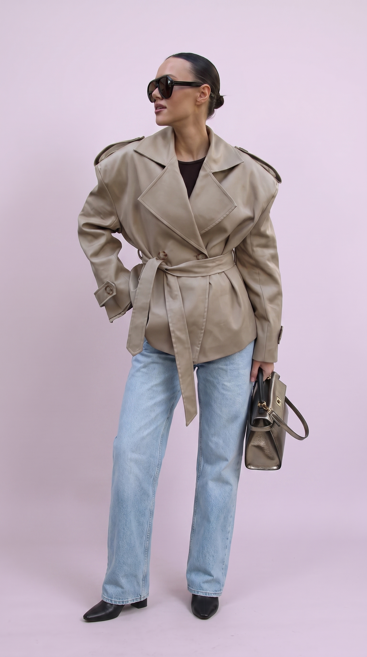 Solène | Chic Wool Coat