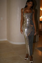 Iris | Sequin Maxi Dress