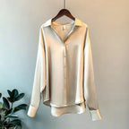 Lara - Luxury Satin Shirt