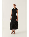 Rafia | Midi Backless Dress