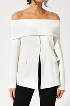 Verona | Chic Off-Shoulder Blazer